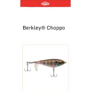 Berkley Choppo Series120MM,105mm & 90MM