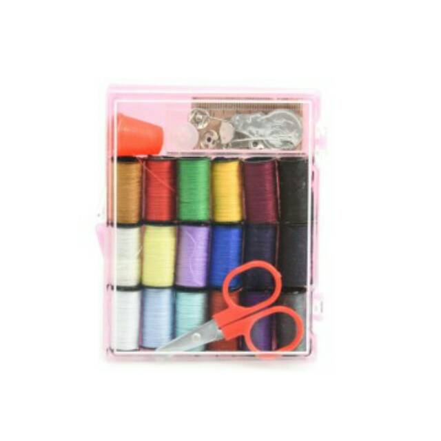Kris 18 Thread Threader Needle Tape Measure Scissor Sewing Kit | Shopee ...