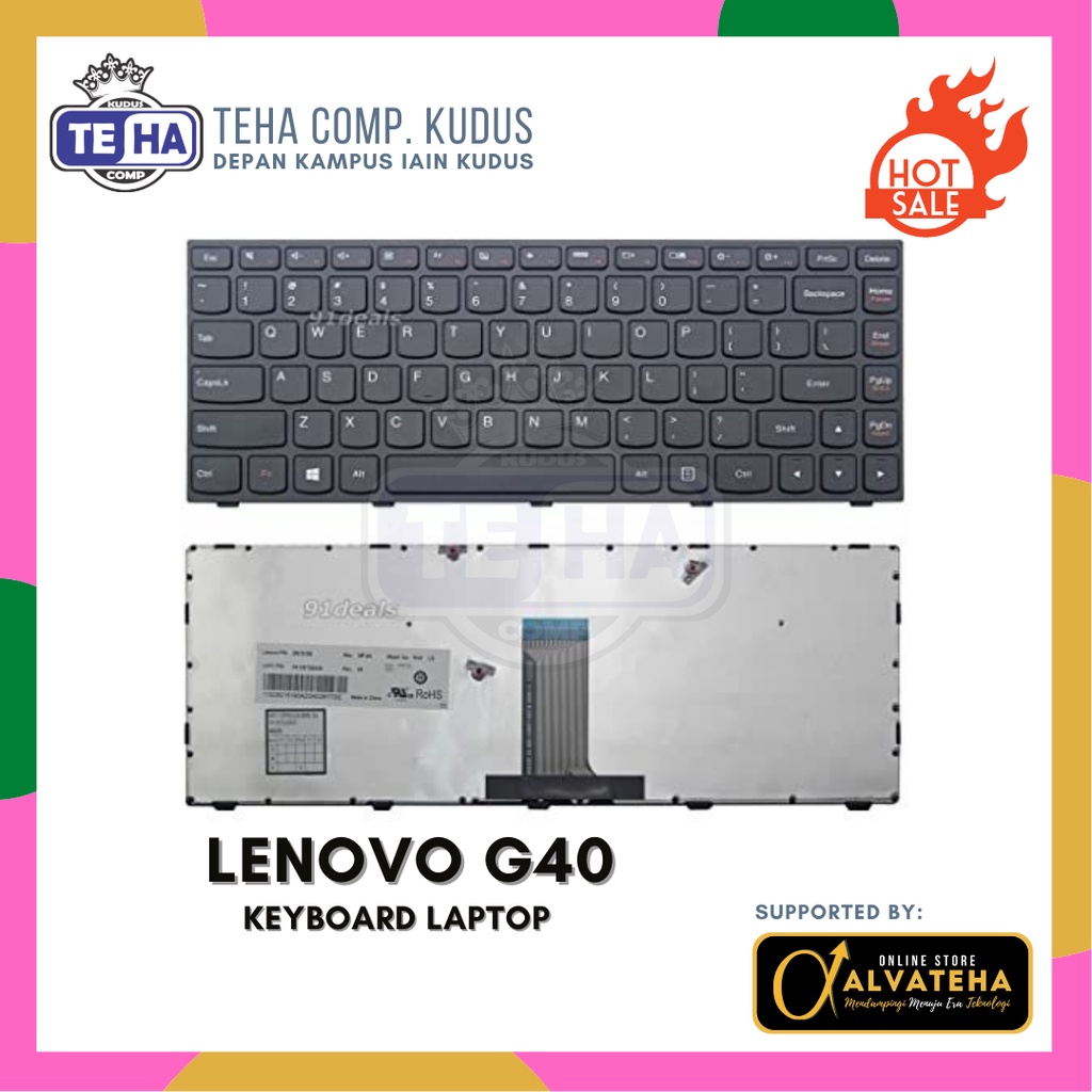 Lenovo G40 B40 Series Keyboard Lenovo Laptop Keyboard Shopee Malaysia