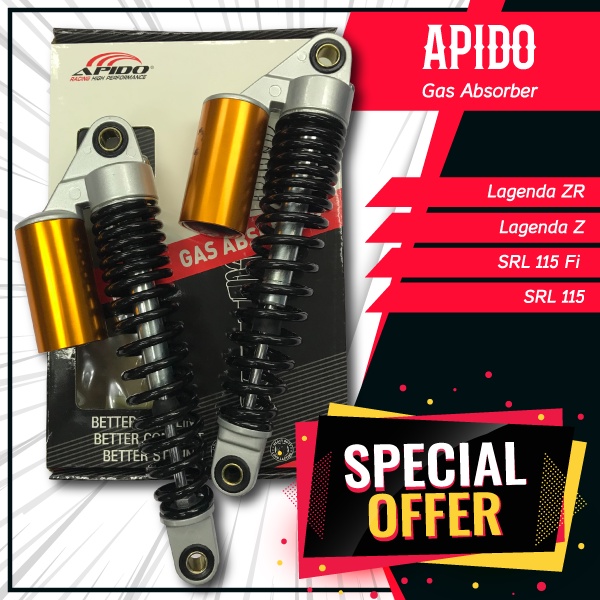 Apido Lagenda Z Air Gas Monoshock Rear Absorber Zr Srl Fi