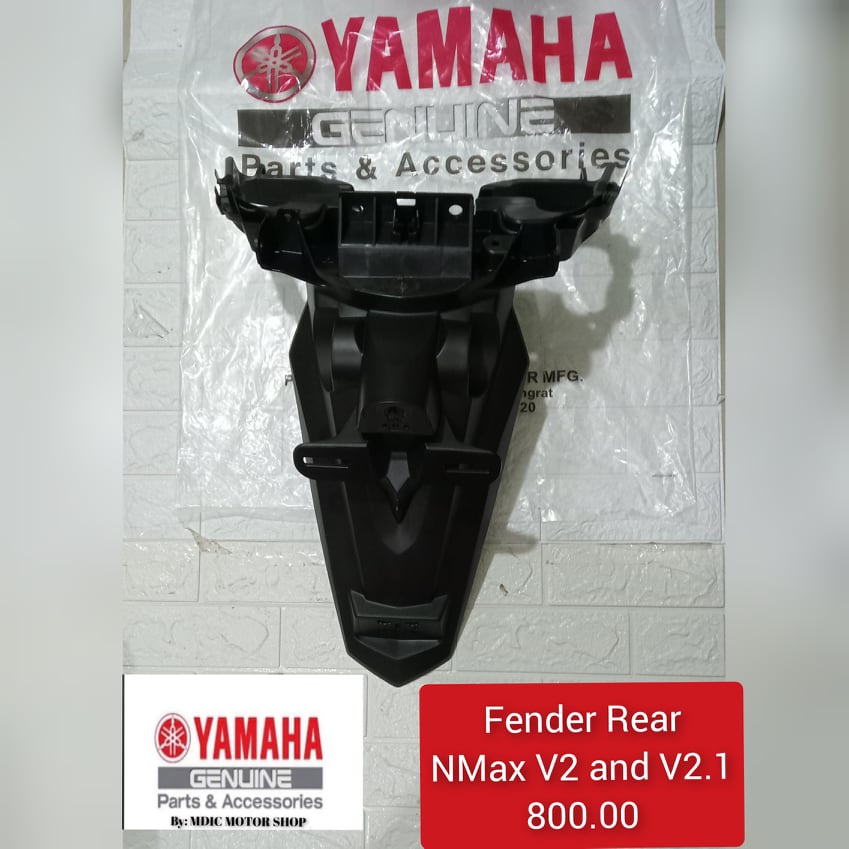 FENDER REAR( non abs ) FOR NMAX V2 AND V2.1 YAMAHA PARTS | Shopee Malaysia