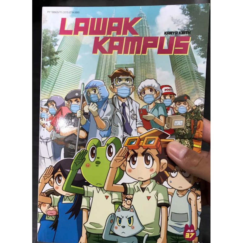 Komik Lawak Kampus Jilid 37 Shopee Malaysia