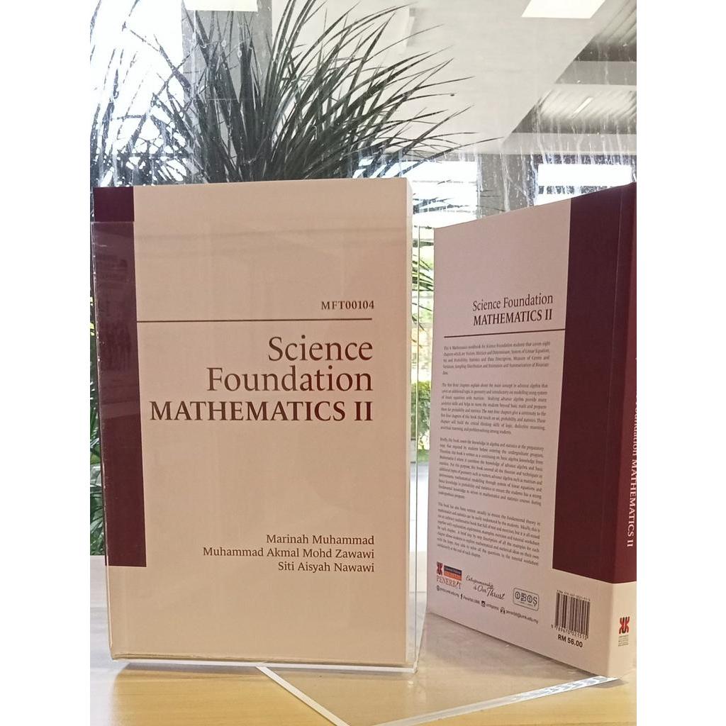 SCIENCE FOUNDATION MATHEMATICS II | Shopee Malaysia