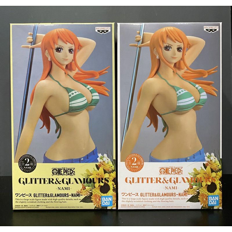One Piece Glitter & Glamours NAMI Figure Normal ver. Banpresto F/S NEW A | UK