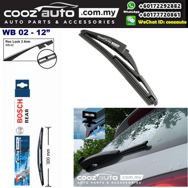 Proton Satria Neo Bosch Rear Windscreen Wiper Blade Shopee Malaysia