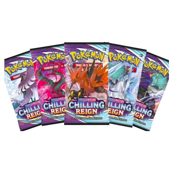 Songmei Board Game International Version SS6 Chilling Reign Pokemon ...