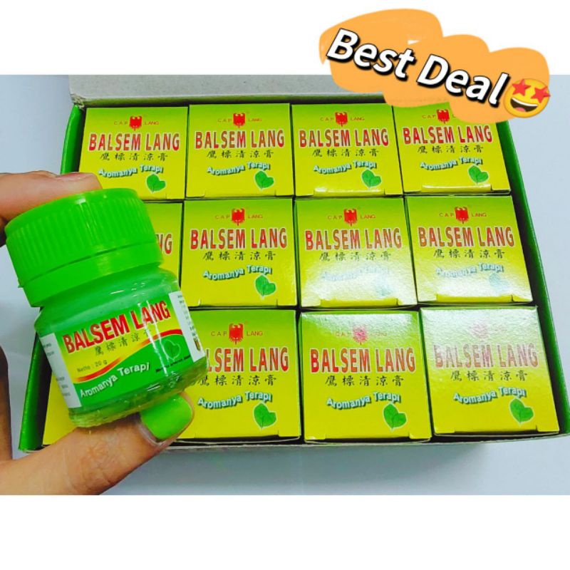 Cap Lang Balsem Lang 20g Aroma Soothing 🔥🔥🔥 | Shopee Malaysia