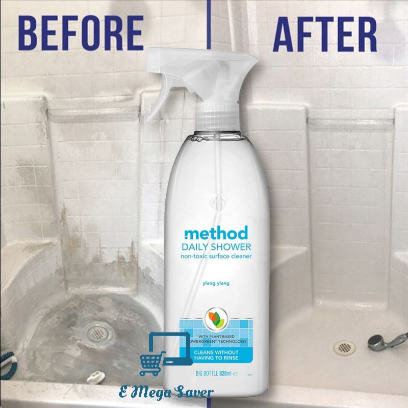 🇺🇲Method Daily Shower Spray Ylang Ylang 828ml (28fl oz) Shopee Malaysia