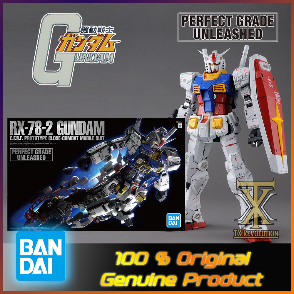 PG UNLEASHED 1/60 RX-78-2 GUNDAM PERFECT GRADE PGU 782 | Shopee Malaysia
