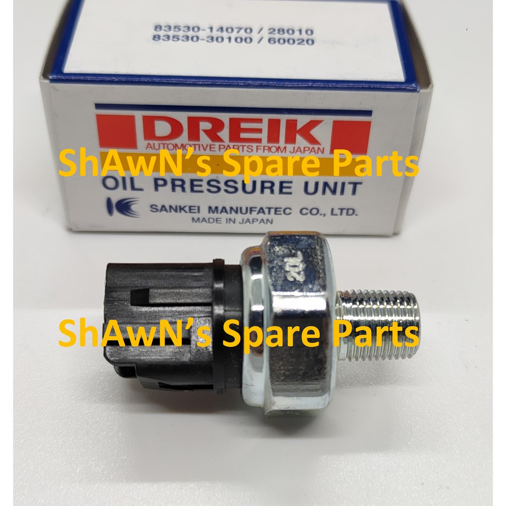 DREIK JAPAN Honda City SEL / Civic SNA / Toyota AE101 / Camry SXV10 Oil ...