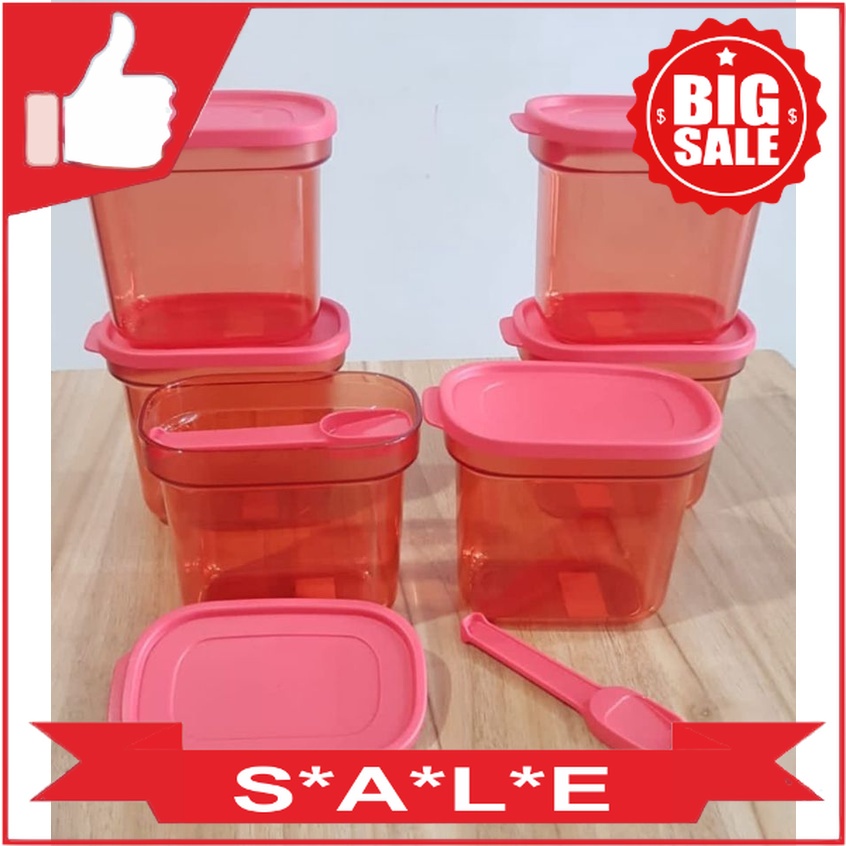 Tupperware Umami Set of 6 Original Tupperware Kitchen Spice Box Jars ...