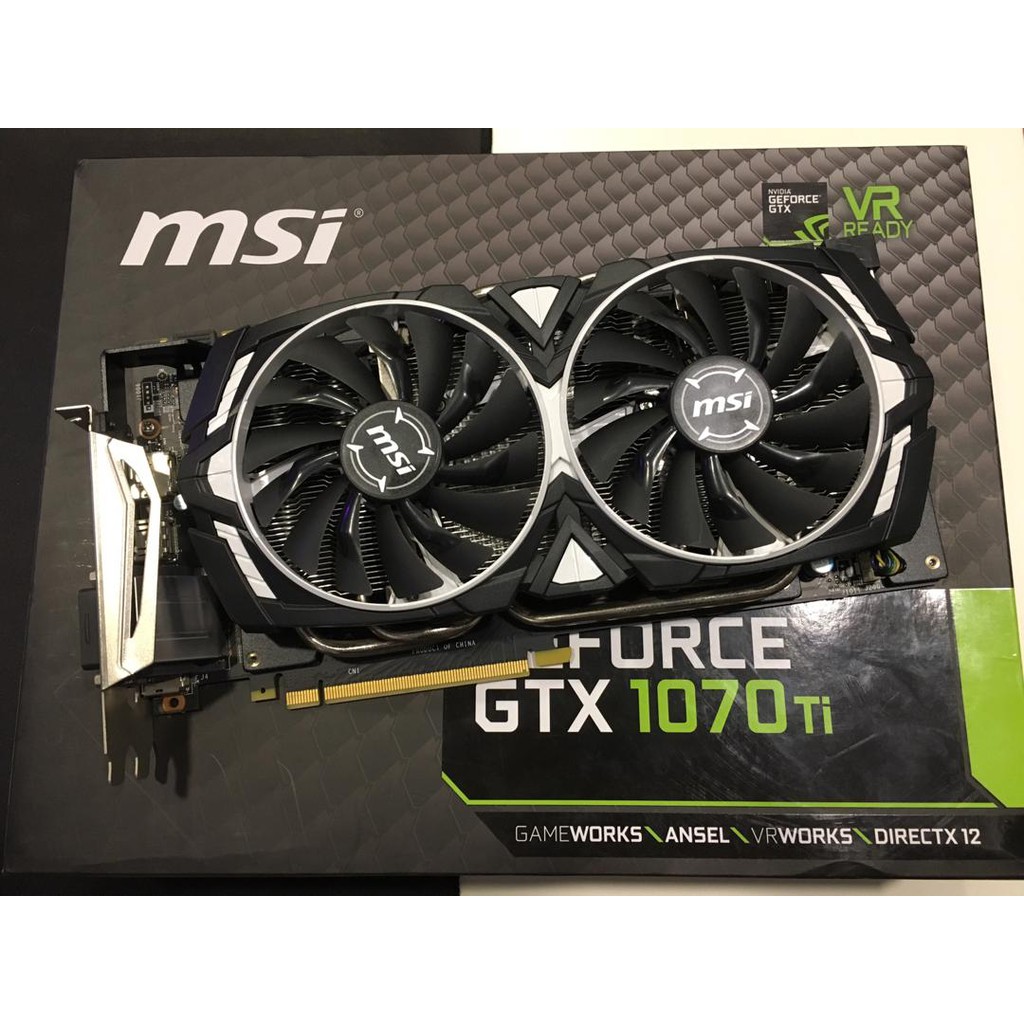 Msi armor 1070 discount ti