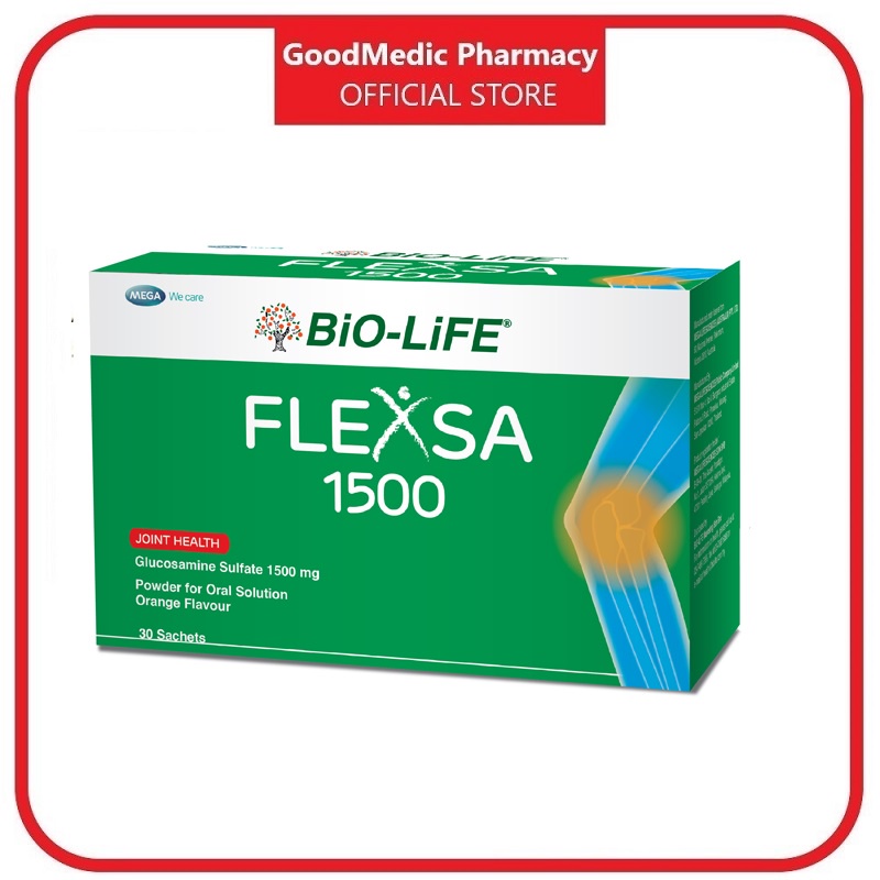 Flexsa 1500 (Glucosamine sulfate) 30 Sachets | Shopee Malaysia