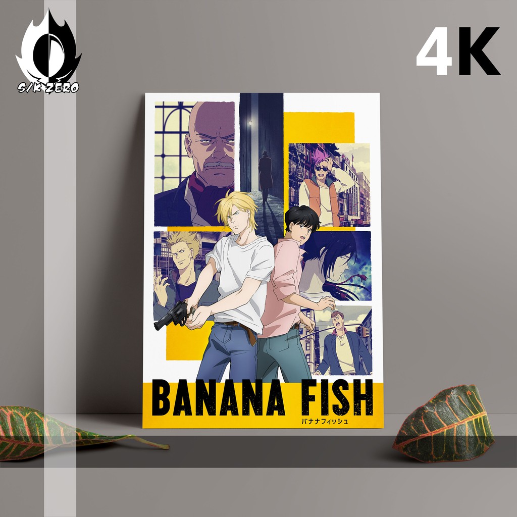 The Most Complete Anime A3 size Poster - Banana Fish (4K) (Can Be ...