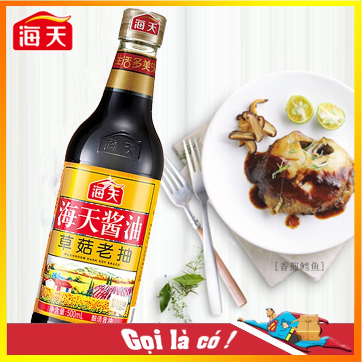 Hai Thien Black Soy Sauce Mushroom Flavor 500ml | Shopee Malaysia