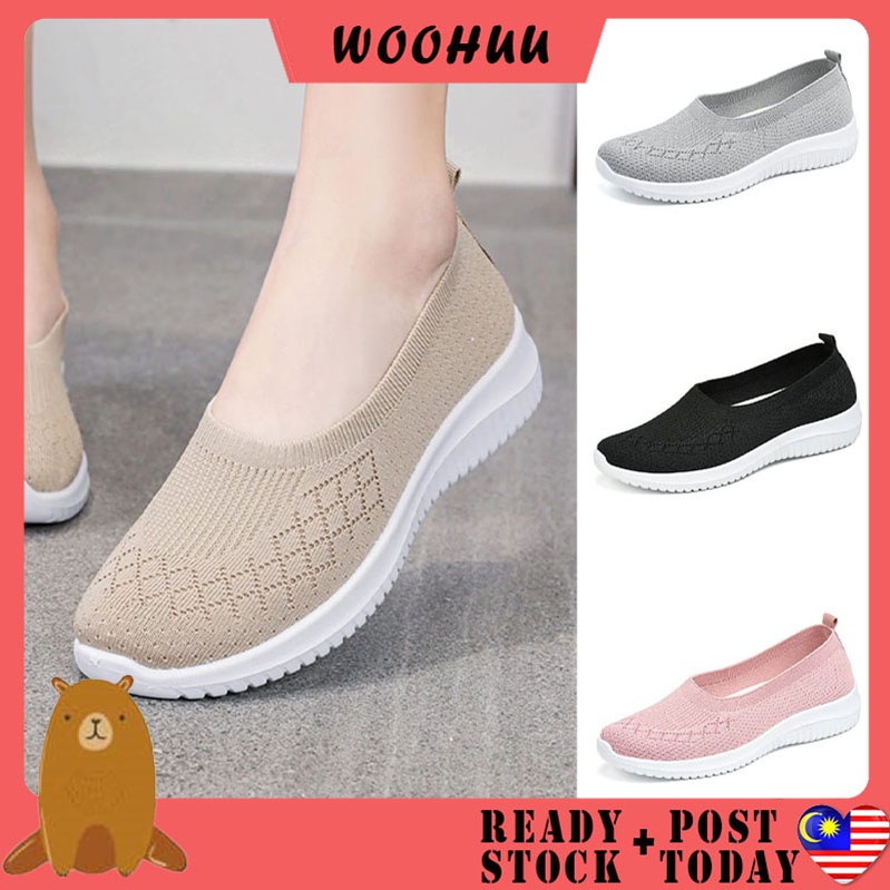 READY STOCK WOOHUU Women's Outdoor Sneakers Sport Shoes Kasut Sukan ...