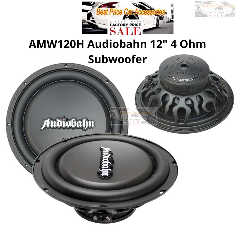 Audiobahn subwoofers 12 inch hot sale price