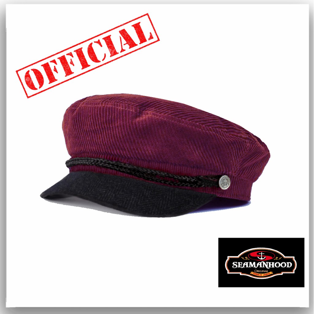 Original Fisherman Hat/Fiddler Cap/ Captain Hat/ Sailor Hat/ Corduroy ...