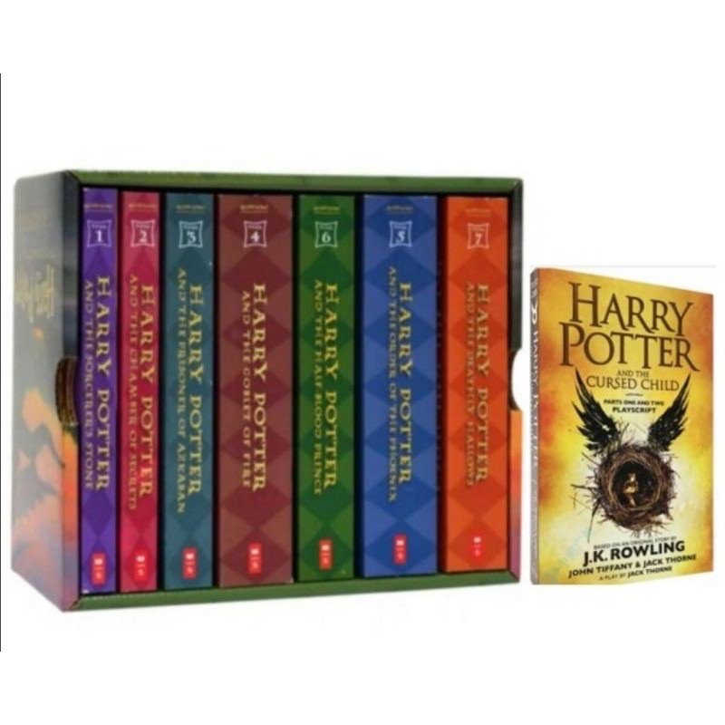 Harry potter book set shopee sale