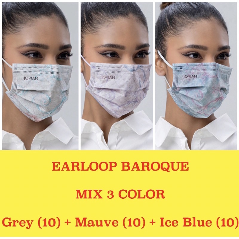 Jovian Face Mask Siti Nurhaliza CTDK 3ply Anti Jerawat Shopee Malaysia