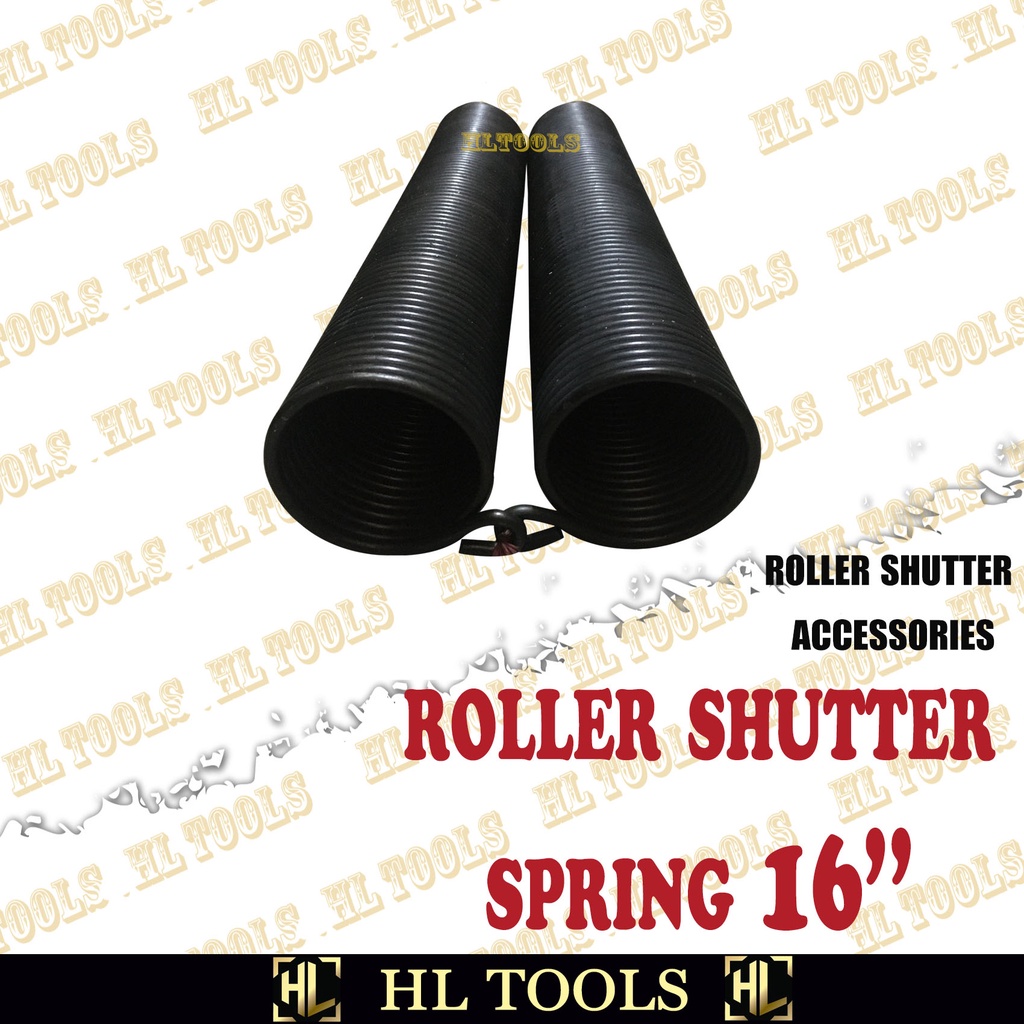 ROLLER SHUTTER SPRING 16