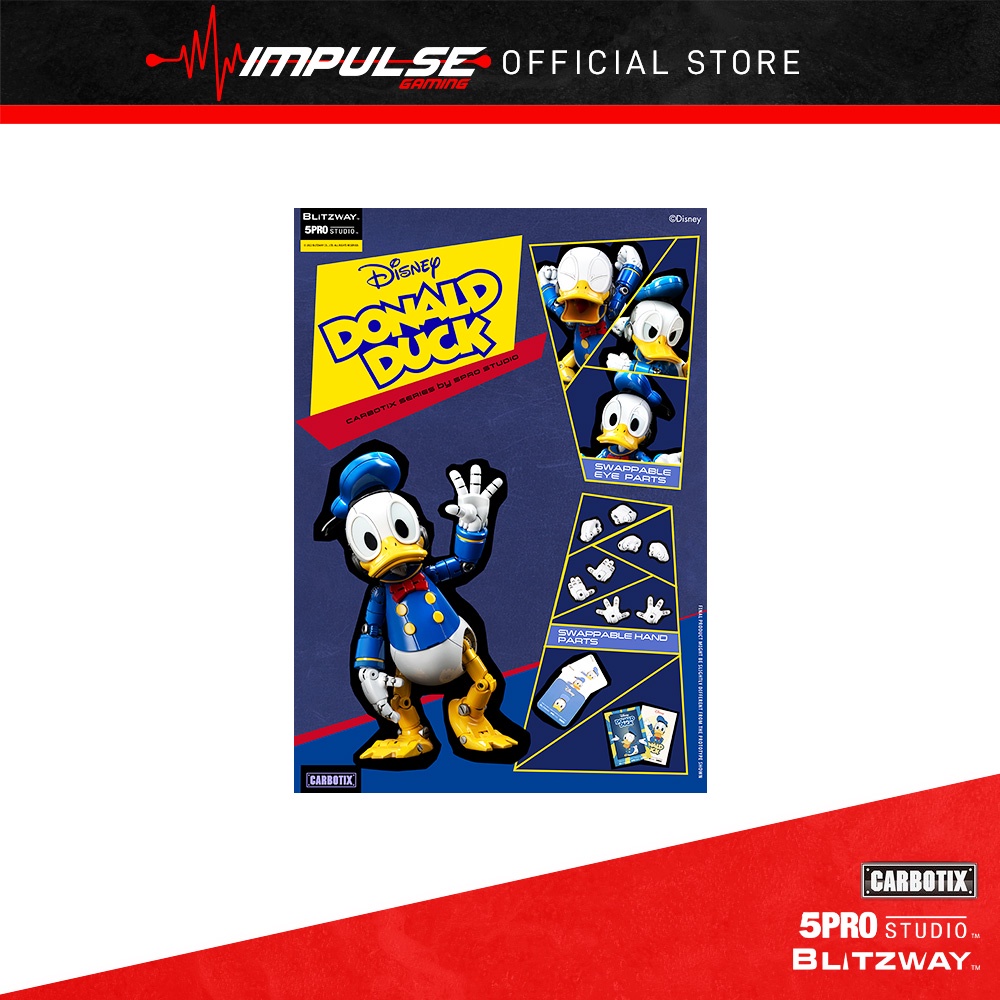 Blitzway x 5Pro Studio Carbotix Disney Mickey Mouse / Donald Blitzway x 5Pro Studio Carbotix Disney Mickey Mouse / Donald