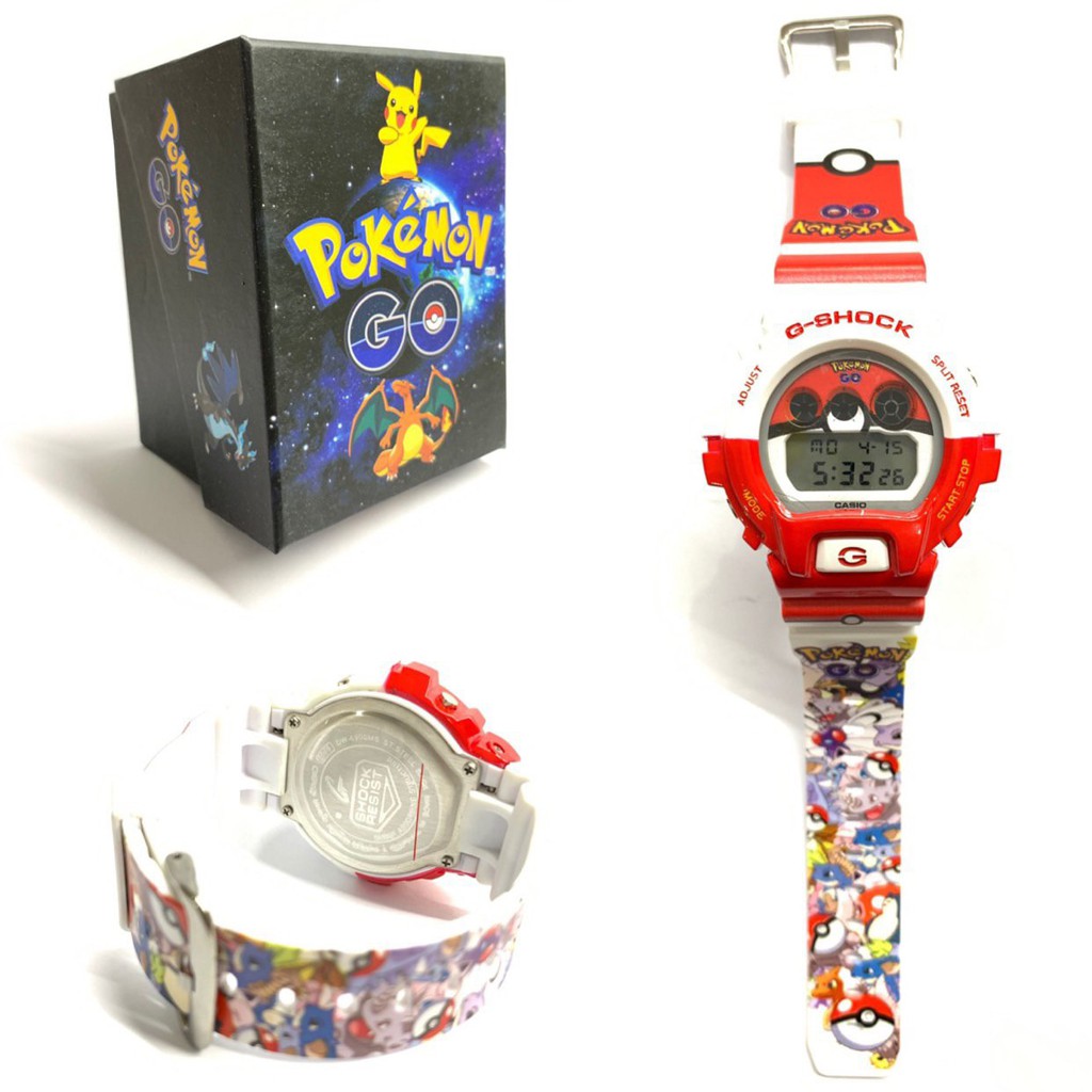 G Style Shock Pokemon Watches for Men and Women Jam Tangan G Shock