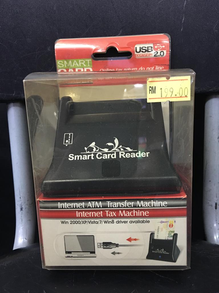 USB 2.0 Smart Card Reader For Internet ATM Transfer Machine/Internet ...