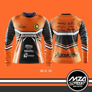 NEW Abu Garcia Edition Fishing Jersey OutFit Sublimation, Clothes Anti-UV  fishing, Baju Pancing Long Sleeve, Size XS - 8XL