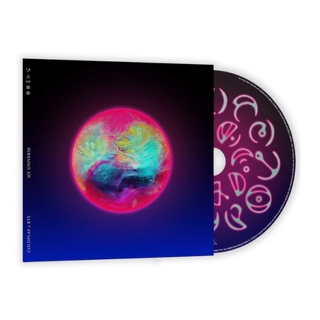 🔥LAST UNIT🔥 OFFICIAL BTS x COLDPLAY My Universe Alternate CD Single ...