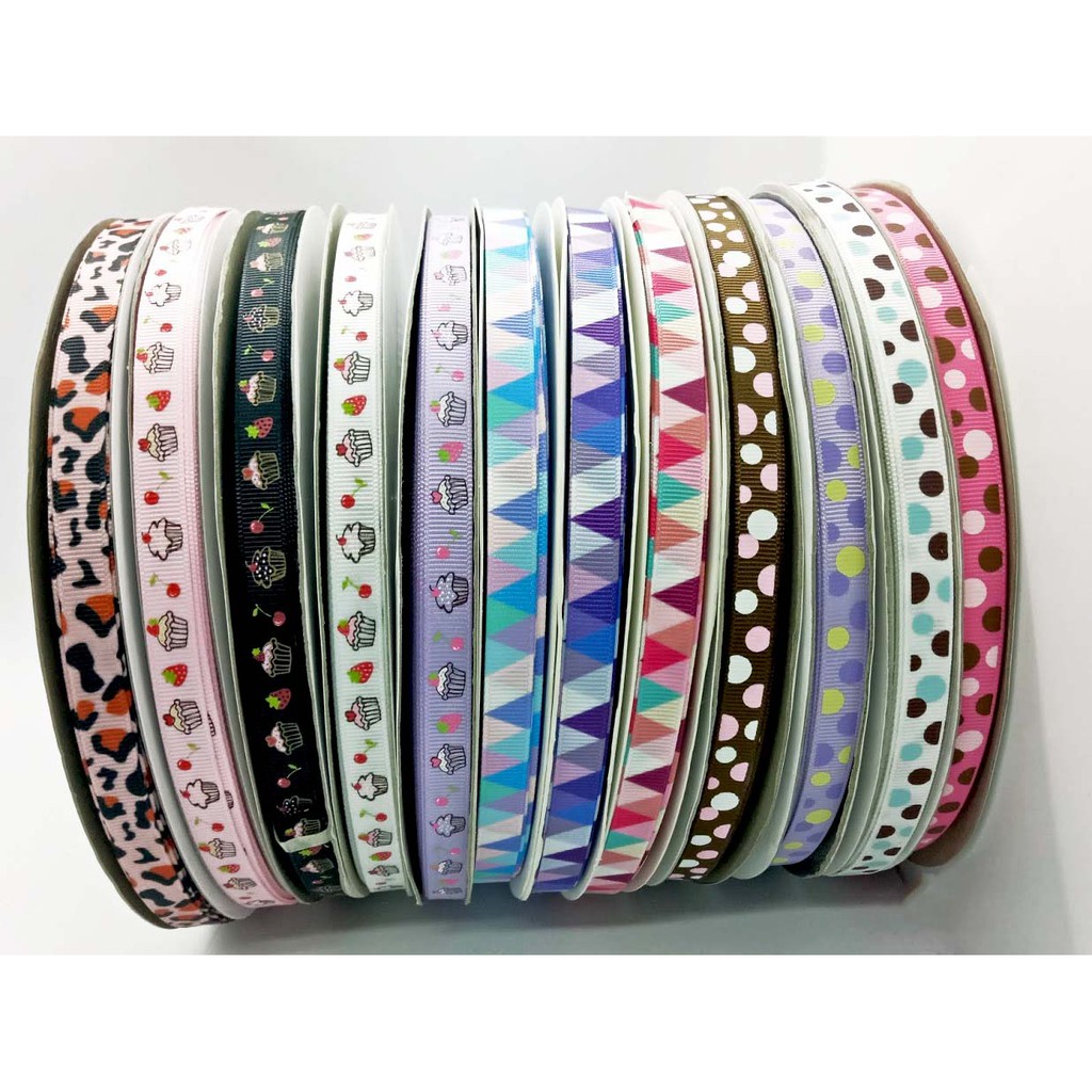 Grosgrain Ribbons 9mm - Ready Stock | Shopee Malaysia