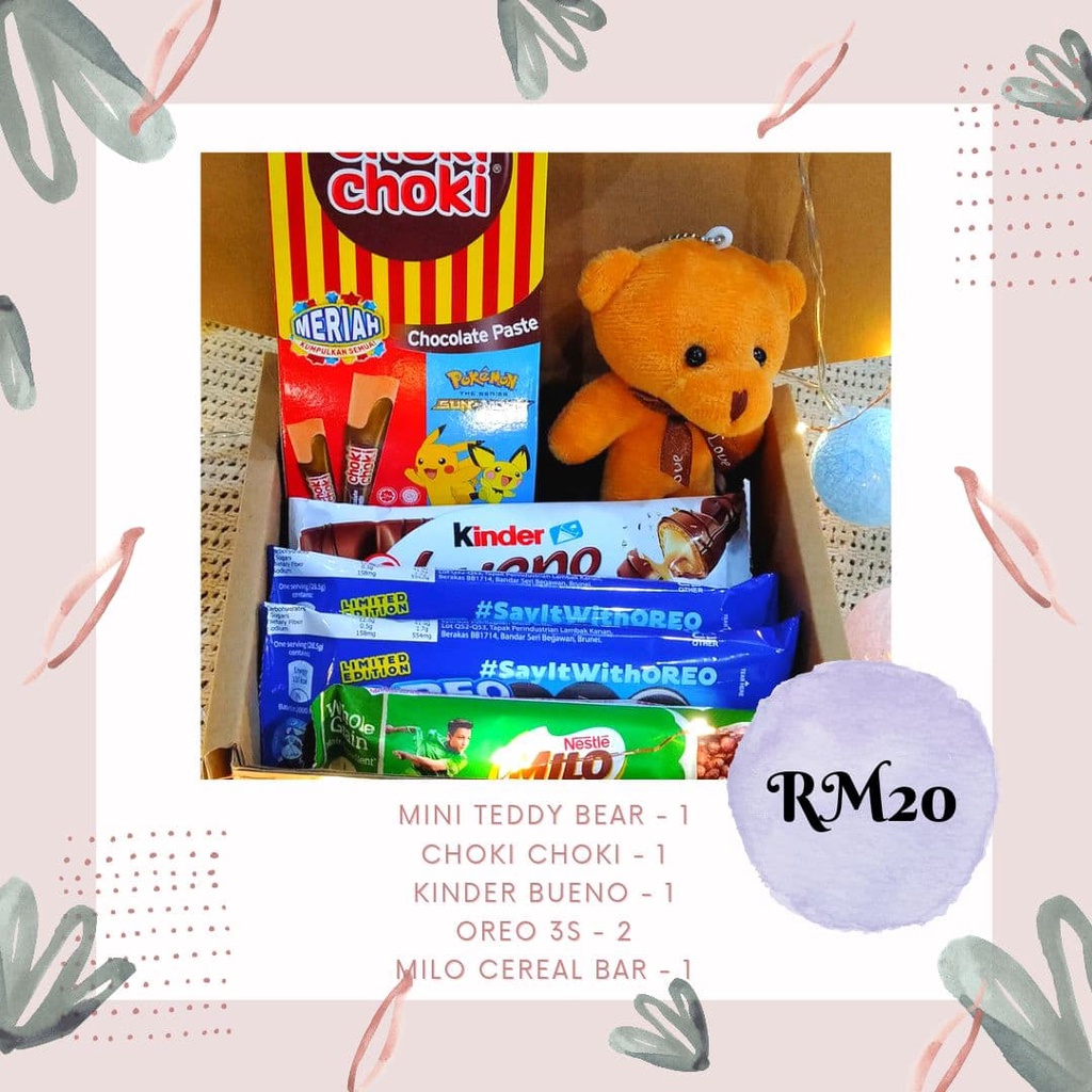 Budget Surprise Box RM20/ Gift Box/ Chocolate Box/ Harga Berbaloi ...