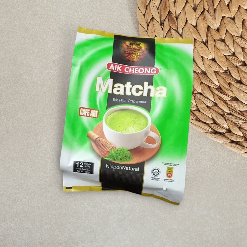 Aik Cheong | Aik Cheon Matcha | Aik Cheong Greentea | Aik Cheong Hot ...