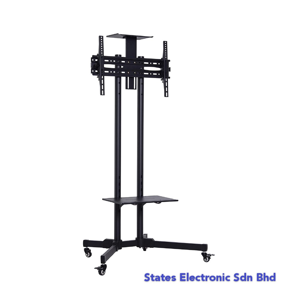 TV Stand Mobile Cart Trolley 32-65