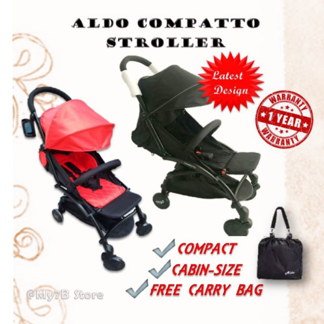 Stroller aldo store compatto murah