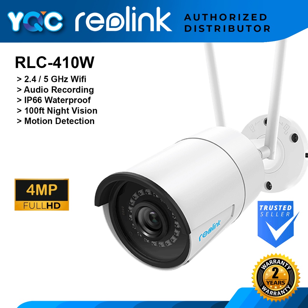 Dual band store wifi security camera