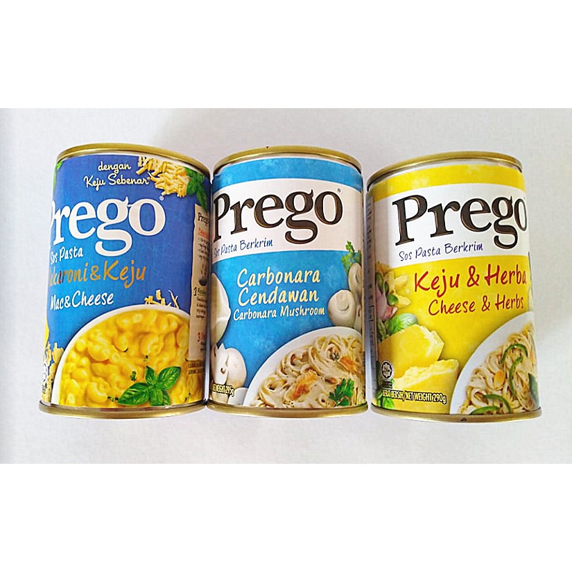 Prego pasta sauce 290g - 300g