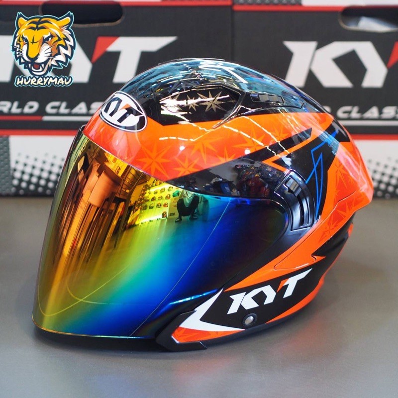 KYT DOUBLE VISOR HELMET🇮🇩 NFJ AUGUSTO FERNANDEZ | Shopee Malaysia