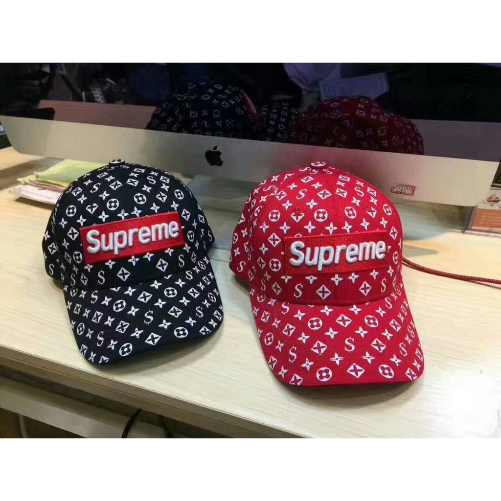 Lv supreme hot sale cap price