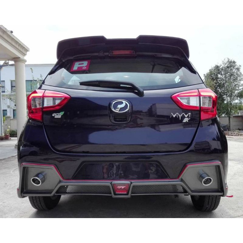 Perodua Myvi 2018-2019 Rear GT Bumper PP | Shopee Malaysia