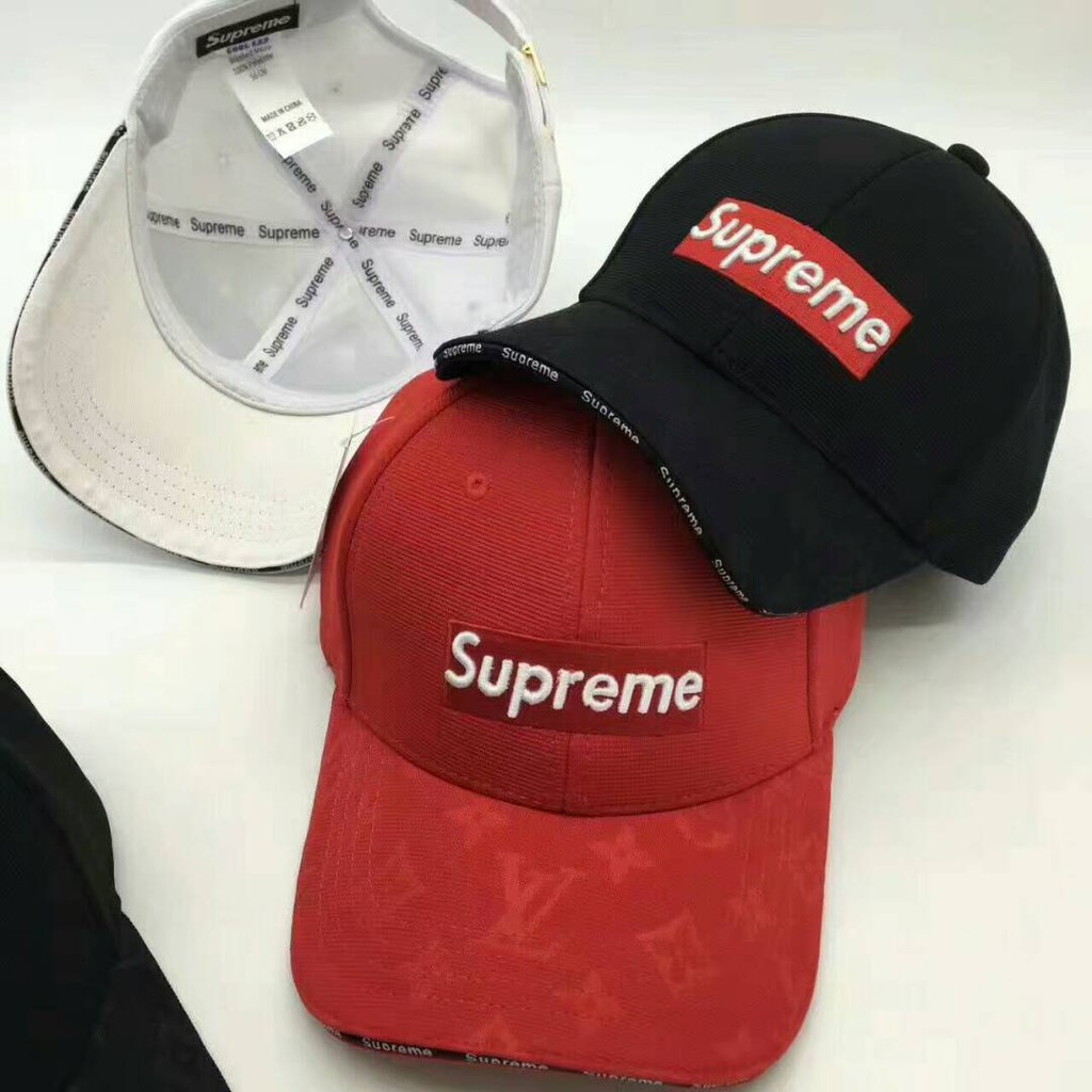 Supreme x louis vuitton cap price online