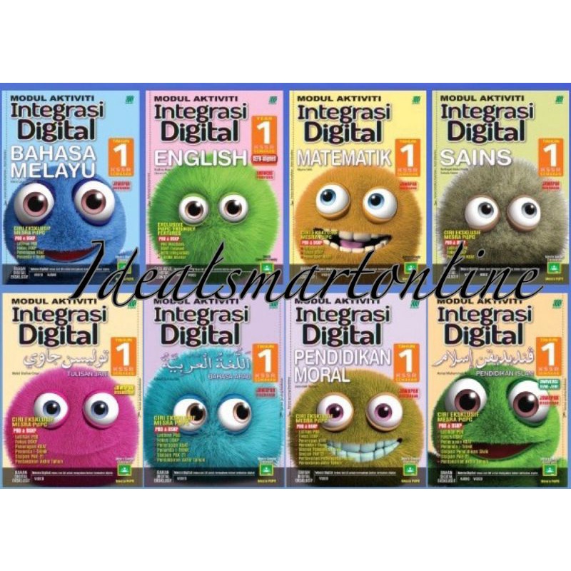Sasbadi 2022 Modul Aktiviti Integrasi Digital KSSR Tahun 1 | Shopee ...