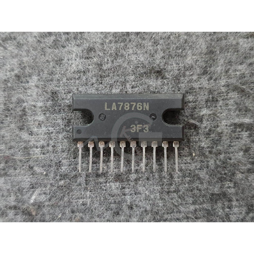 VERTICAL IC LA7876N LA7876 CRT TV SPARE PART Shopee Malaysia