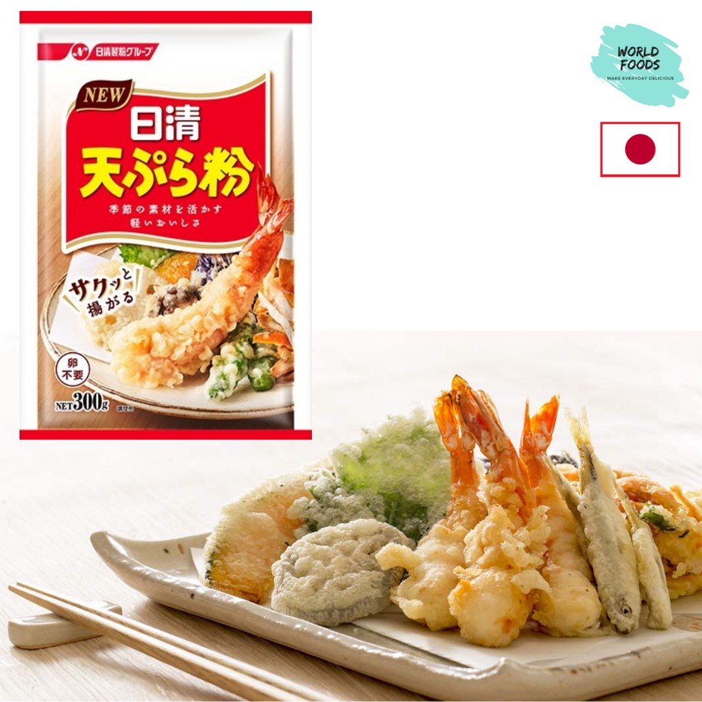 Nissin Tempura Flour 300g Tempura Batter Mix Fry Flour Mix 日清天ぷら粉 Shopee Malaysia