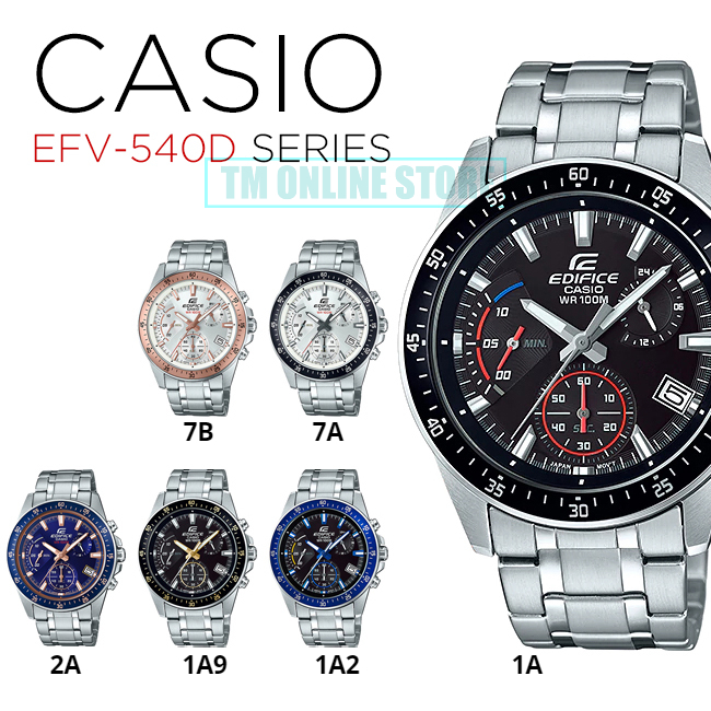 EFV 540D CASIO EDIFICE CHRONOGRAPH MEN EFV540D Shopee Malaysia