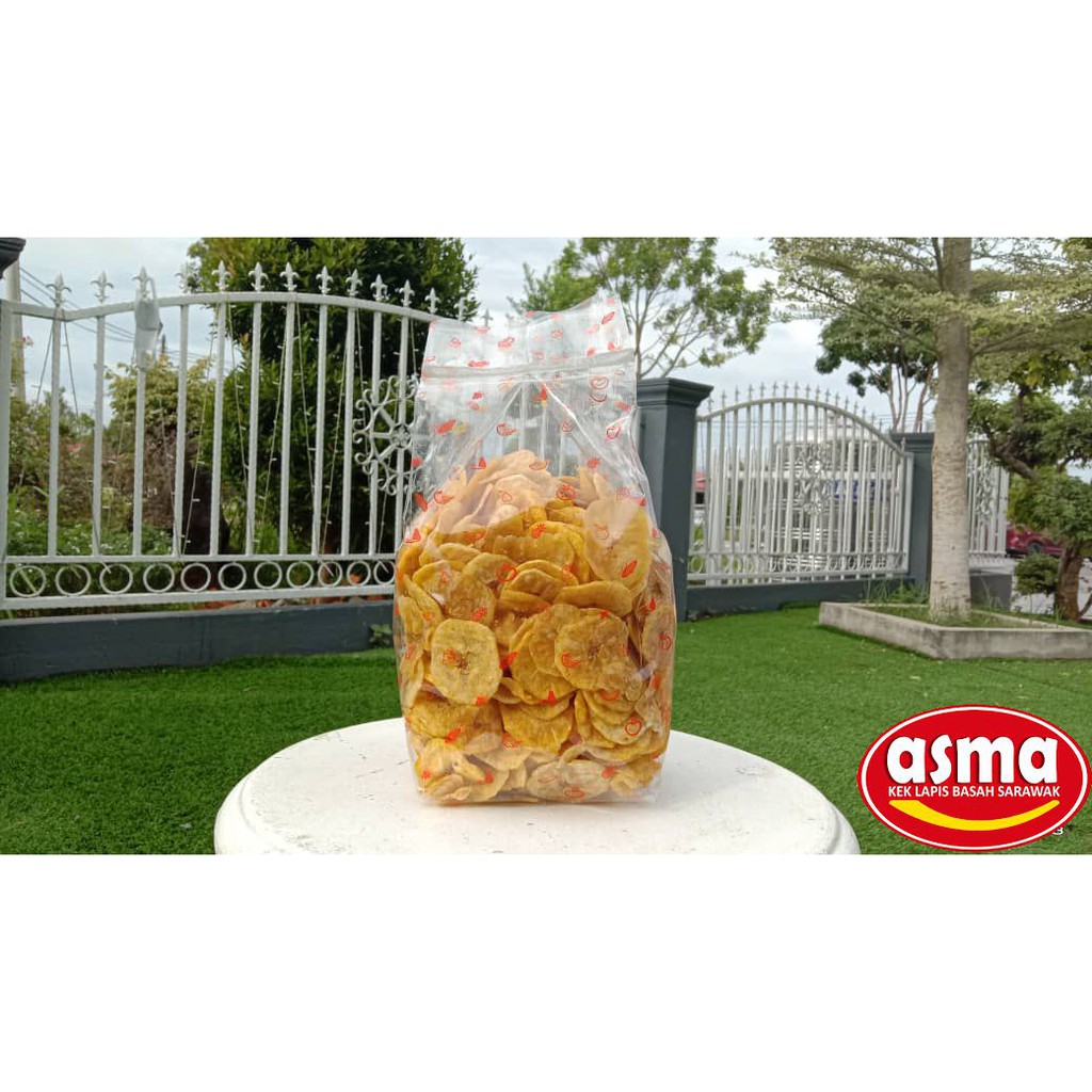 Kerepek Pisang Tanduk Bulat Manis Masin Kerepek Isma 500g Shopee