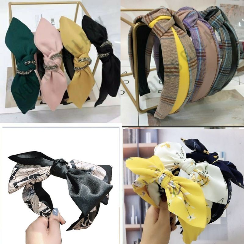 Cute Rabbit Ear Women Hairband Headband Wide-brimmed Headpieces 宽韩箍头饰带齿 ...