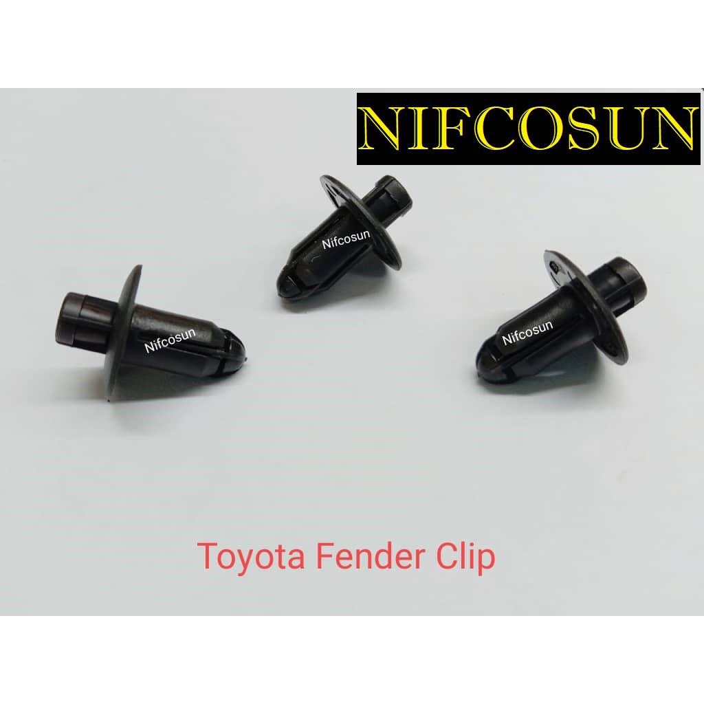 100pcs Bumper Clips 8mm Plastic Rivet Fastener Mud Flaps Fender - Foto 2