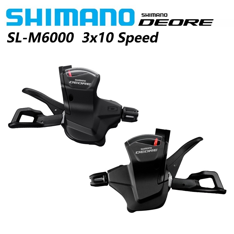 Shimano Deore M6000 10 Speed Bike Shifters Lever SL M6000 10s 10 S 10v MTB Mountain Bicycle Shift Set Trail Rapidfire New M615