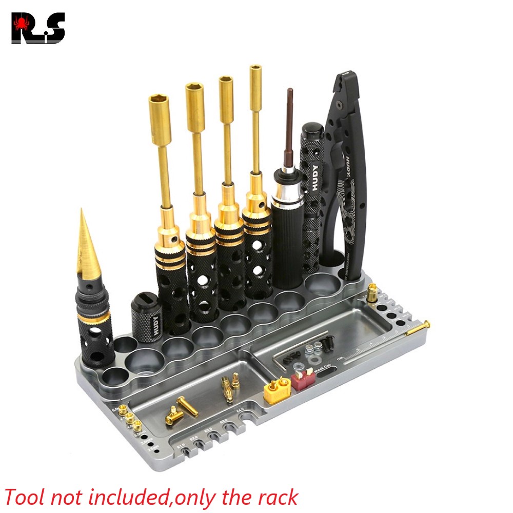RC Model Tool Rack CNC Alloy Screwdriver Holder Multi-Purpose Parts ...